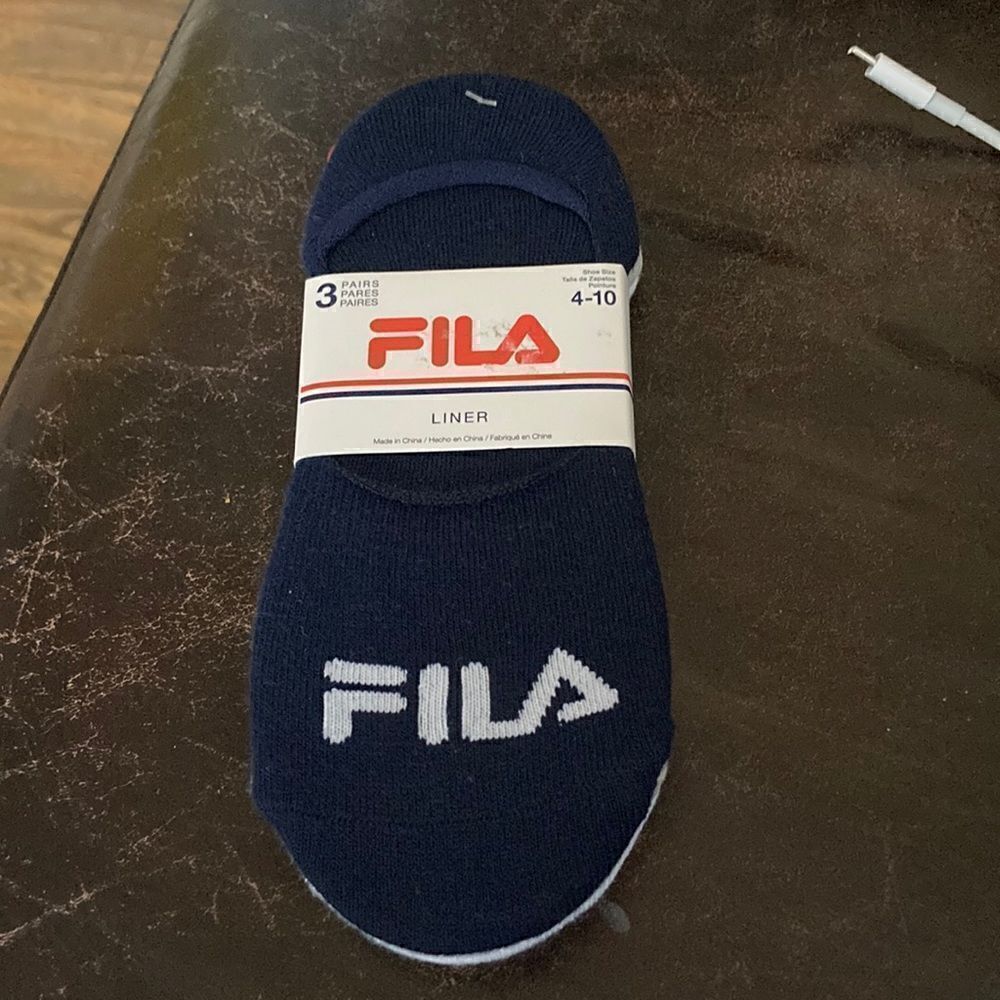 FILA Liner Socks 3pk